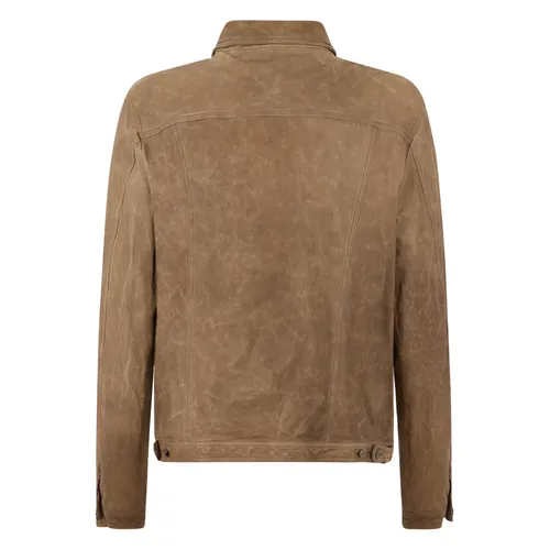 Jackets > Leather Jackets - - Moorer - Modalova