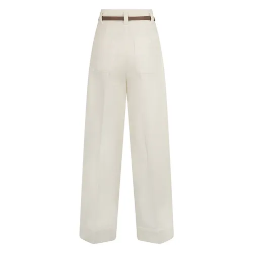 Trousers > Wide Trousers - - Peserico - Modalova