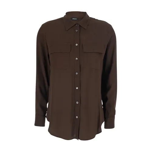 Blouses & Shirts > Shirts - - Plain - Modalova
