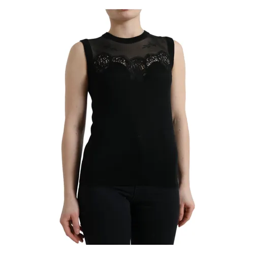 Tops > Sleeveless Tops - - Dolce & Gabbana - Modalova