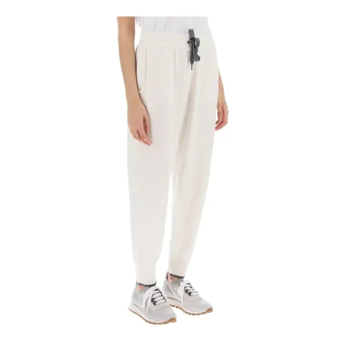 Trousers > Sweatpants - - Brunello Cucinelli - Modalova
