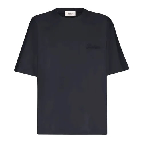 Laneus - Tops > T-Shirts - Black - Laneus - Modalova