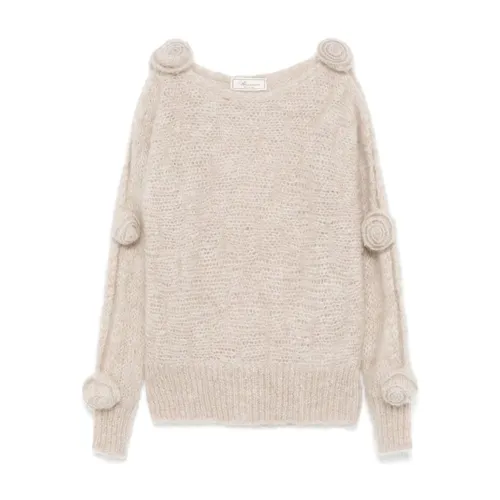 Knitwear > Round-neck Knitwear - - Blumarine - Modalova