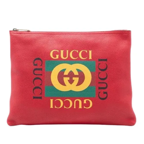 Pre-owned > Pre-owned Bags > Pre-owned Clutches - - Gucci Vintage - Modalova