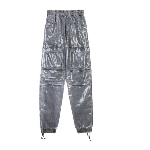 Trousers > Straight Trousers - - Diesel - Modalova