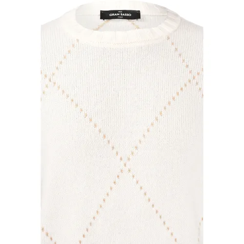 Knitwear > Round-neck Knitwear - - Gran Sasso - Modalova