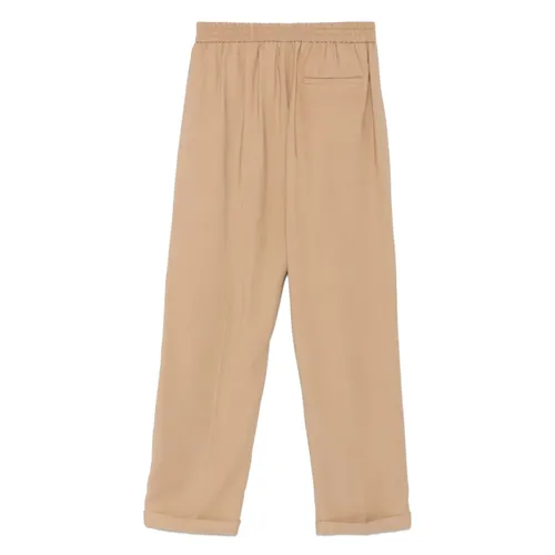 Trousers > Tapered Trousers - - Le Tricot Perugia - Modalova