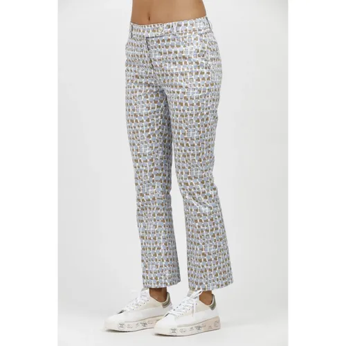 Trousers > Straight Trousers - - Via Masini 80 - Modalova