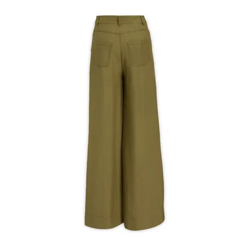 Trousers > Wide Trousers - - Alberta Ferretti - Modalova