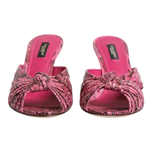 Shoes > Heels > Heeled Mules - - Dolce & Gabbana - Modalova
