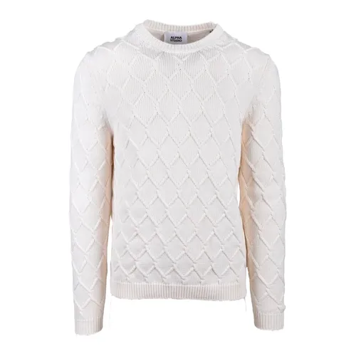 Knitwear > Round-neck Knitwear - - Alpha Studio - Modalova
