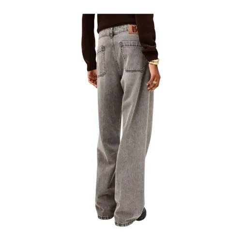 Ba&Sh - Jeans > Wide Jeans - Gray - Ba&Sh - Modalova