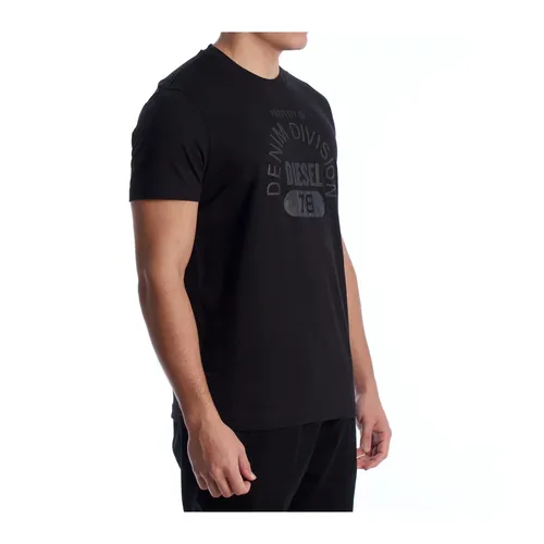Diesel - Tops > T-Shirts - Black - Diesel - Modalova
