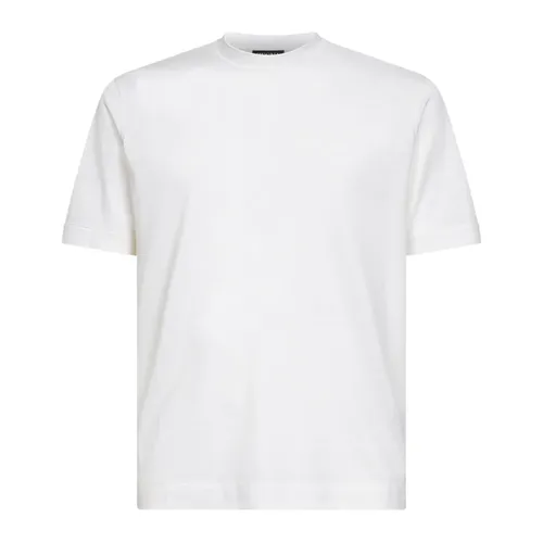 Zegna - Tops > T-Shirts - White - Zegna - Modalova