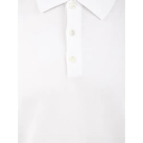Malo - Tops > Polo Shirts - White - Malo - Modalova