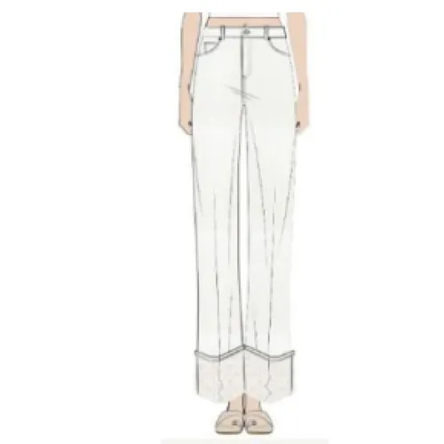 Jeans > Cropped Jeans - - Tory Burch - Modalova