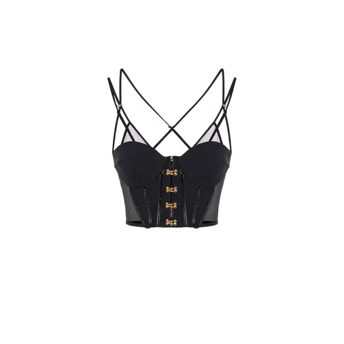 Tops > Sleeveless Tops - - Elisabetta Franchi - Modalova