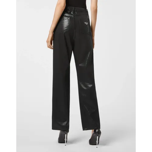 Jeans > Wide Jeans - - Philipp Plein - Modalova