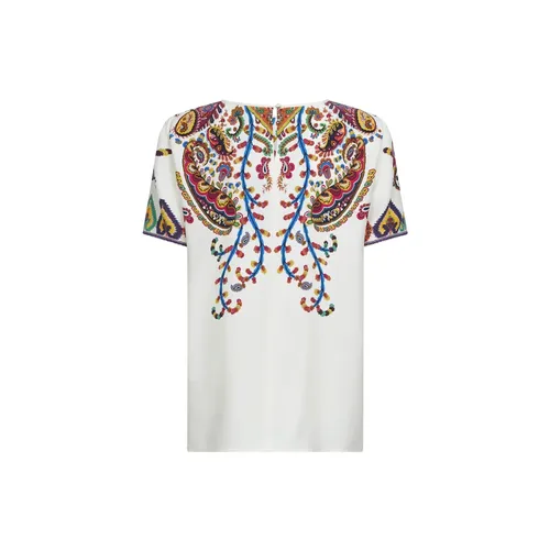 Etro - Tops > T-Shirts - White - Etro - Modalova