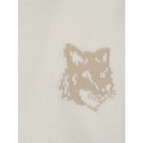 Knitwear > Round-neck Knitwear - - Maison Kitsuné - Modalova