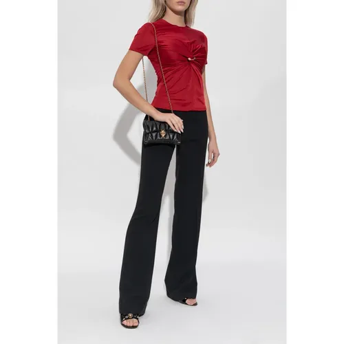 Versace - Tops > T-Shirts - Red - Versace - Modalova