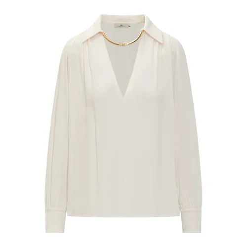 Blouses & Shirts > Blouses - - Elisabetta Franchi - Modalova