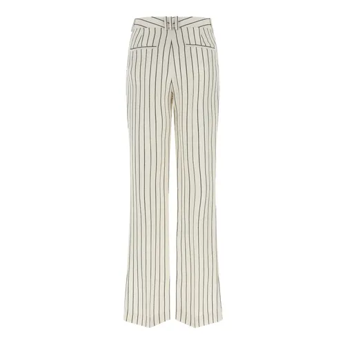 Trousers > Wide Trousers - - Balmain - Modalova