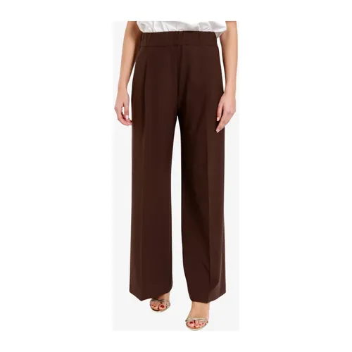 Trousers > Wide Trousers - - Semicouture - Modalova