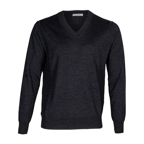 Knitwear > V-neck Knitwear - - Paolo Pecora - Modalova