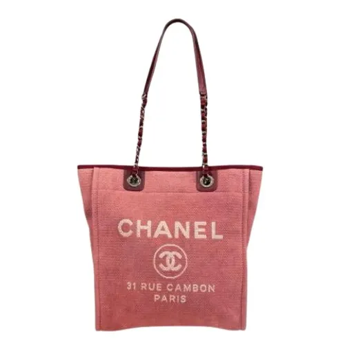 Pre-owned > Pre-owned Bags > Pre-owned Tote Bags - - Chanel Vintage - Modalova