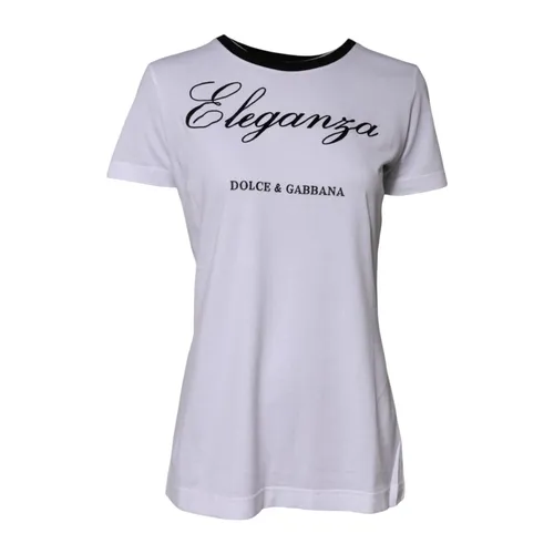 Tops > T-Shirts - - Dolce & Gabbana - Modalova