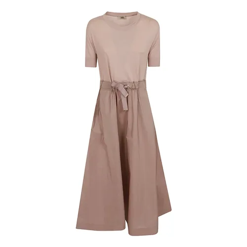 Dresses > Day Dresses > Midi Dresses - - Herno - Modalova