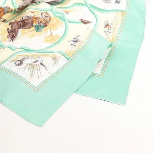 Pre-owned > Pre-owned Accessories > Pre-owned Scarves - - Hermès Vintage - Modalova