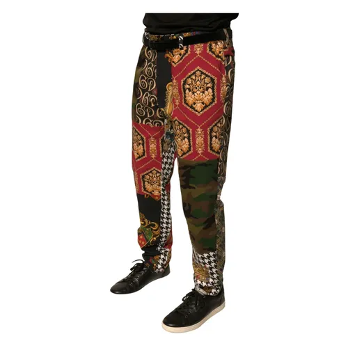 Trousers > Slim-fit Trousers - - Dolce & Gabbana - Modalova