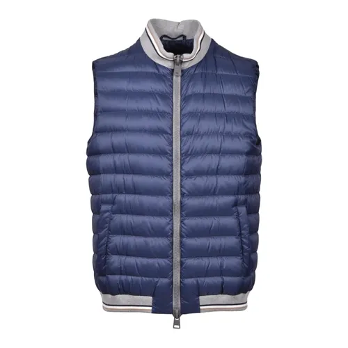 Herno - Jackets > Vests - Blue - Herno - Modalova