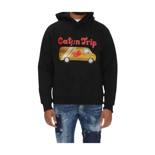 Sweatshirts & Hoodies > Hoodies - - Dsquared2 - Modalova