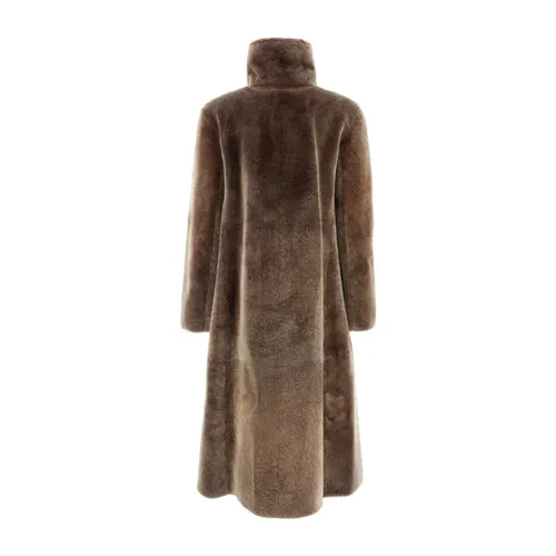 Jackets > Faux Fur & Shearling Jackets - - Giorgio Armani - Modalova