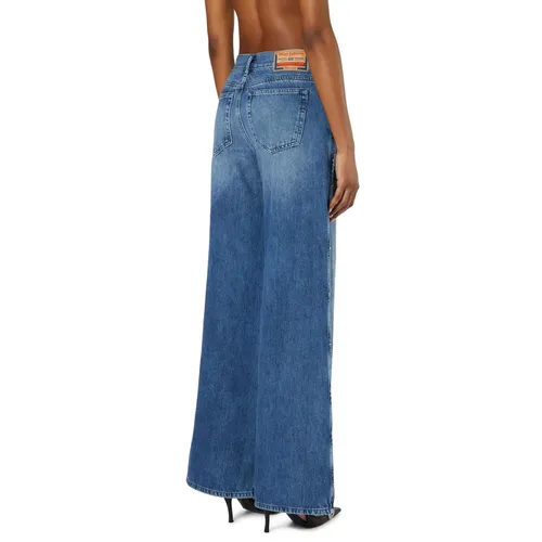 Jeans > Wide Jeans - - Diesel - Modalova