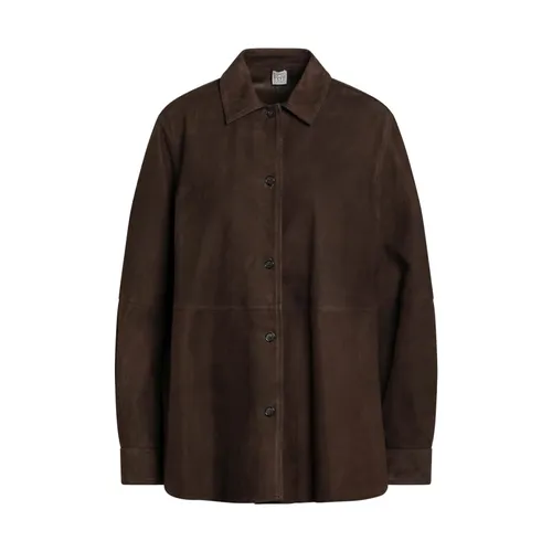 Jackets > Leather Jackets - - TotêMe - Modalova
