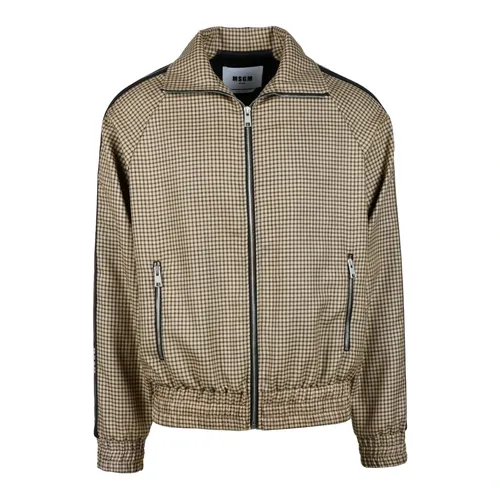 Jackets > Light Jackets - - Msgm - Modalova