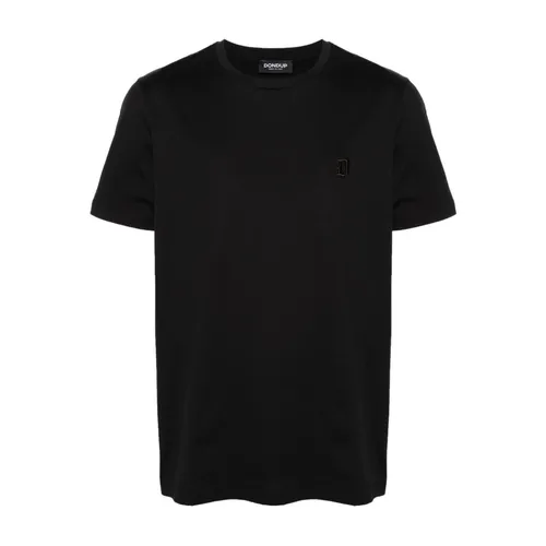 Dondup - Tops > T-Shirts - Black - Dondup - Modalova
