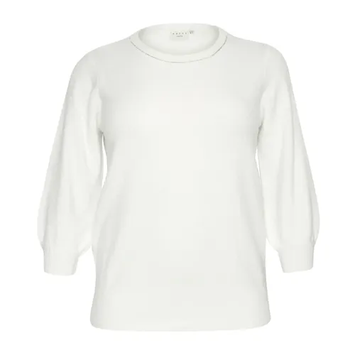 Knitwear > Round-neck Knitwear - - Kaffe Curve - Modalova