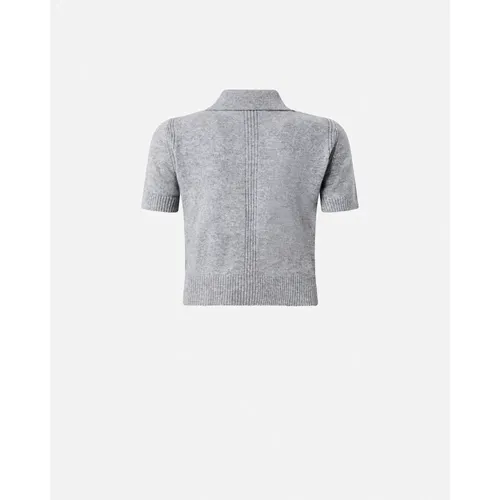 Pinko - Tops > Polo Shirts - Gray - Pinko - Modalova