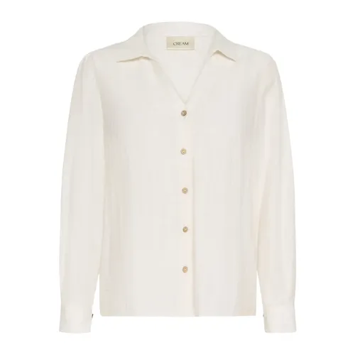 Blouses & Shirts > Shirts - - Cream - Modalova