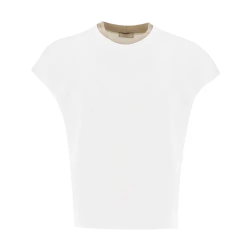 Tops > T-Shirts - - Peserico - Modalova
