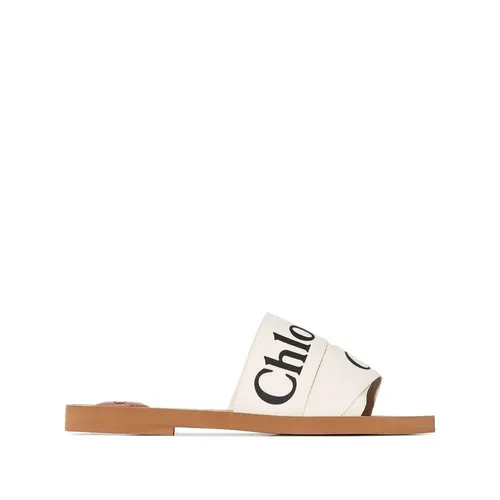 Shoes > Flip Flops & Sliders > Sliders - - Chloé - Modalova