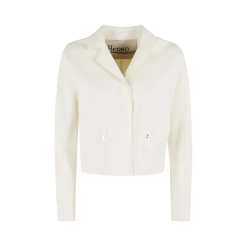 Herno - Jackets > Blazers - White - Herno - Modalova