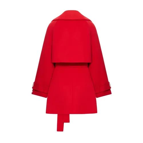 Coats > Double-Breasted Coats - - Sportmax - Modalova