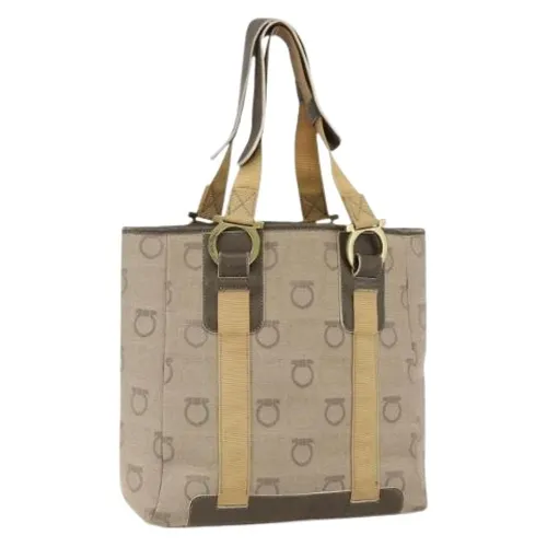 Pre-owned > Pre-owned Bags > Pre-owned Tote Bags - - Salvatore Ferragamo Pre-owned - Modalova