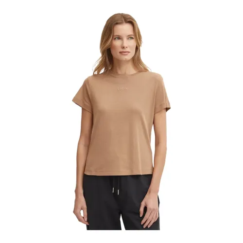 Guess - Tops > T-Shirts - Brown - Guess - Modalova